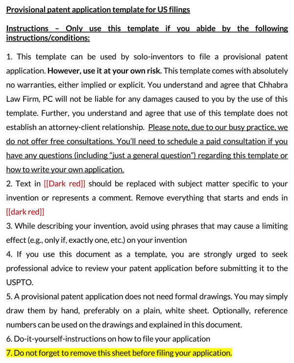 dissertation patent application