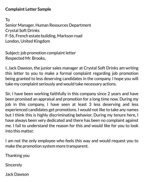 Employee Complaint Form Letter Template And Sample Porn Sex Picture