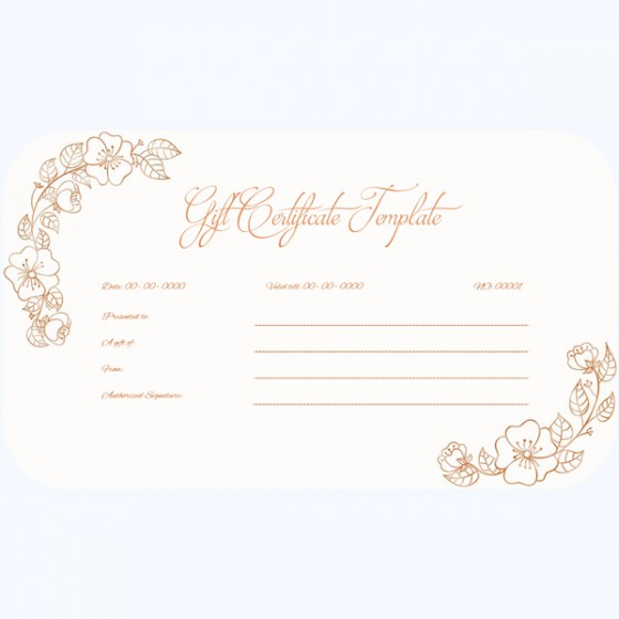 microsoft word gift certificate free template