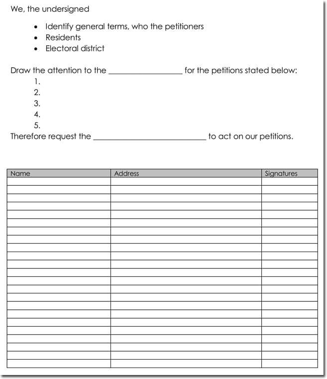 Free Printable Signature Sheet For Signatures