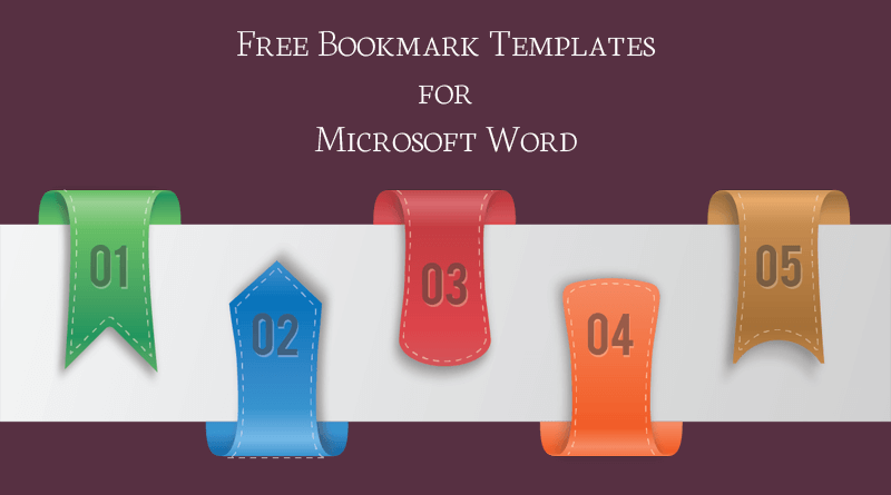bookmark templates for microsoft word